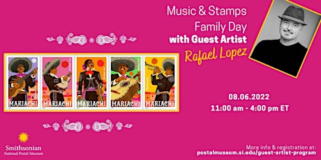 Music & Stamps Family Day with Guest Artist Rafael Lopez