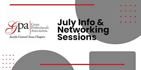 GPA Info and Networking Sessions