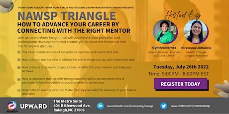 How To Advance Your Career By Connecting With The Right Mentor primary image