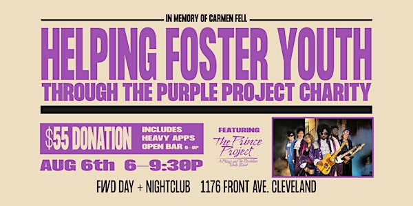 The Purple Project Charity Concert w/ The Prince Project