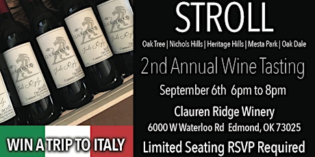 STROLL 2nd Annual Wine Tasting