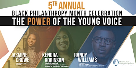 Imagen principal de Black Philanthropy Month Celebration 2022: The Power of the Young Voice