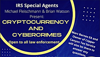 Law Enforcement Only: Cryptocurrency & Cybercrimes