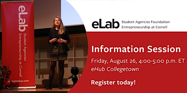 eLab Information Session