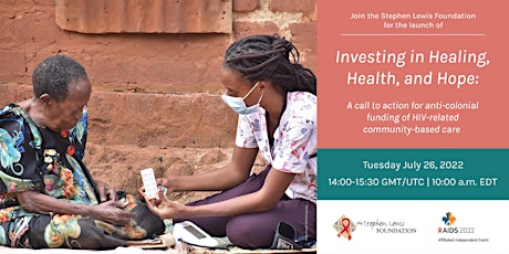 "Investing in Healing, Health, and Hope" Launch