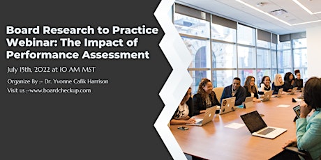 Board Research to Practice Webinar: The Impact of Performance Assessment