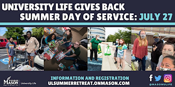 2022 University Life Summer Day of Service