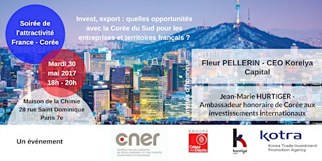 Image principale de  Soirée de l’attractivité  Invest, export : quelles opportunités avec la Corée du Sud pour les entreprises et territoires français ? 