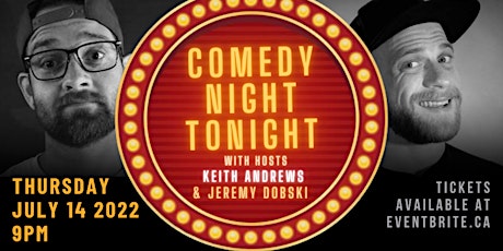 Comedy Night Tonight With Keith Andrews And Jeremy