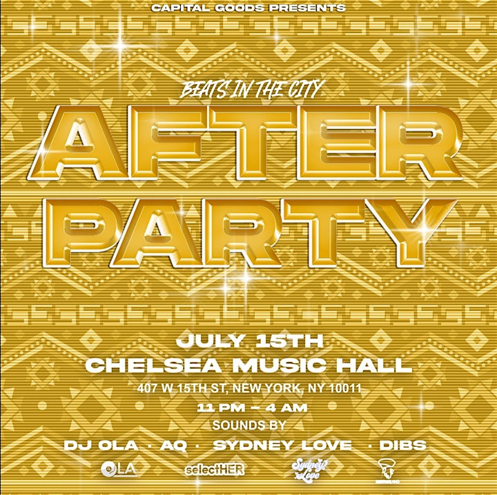 THE AFTER PARTY: BEATS IN THE CITY image