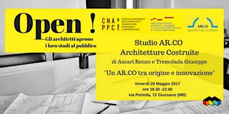 Immagine principale di 'Studi Aperti in Tutta Italia': stampa 3D allo studio di architettura AR.CO 