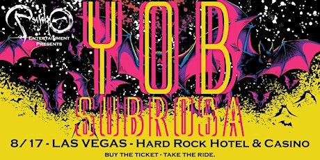YOB & SUBROSA w/ special guests primary image