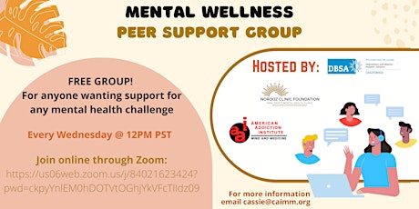 Depression & Bipolar Peer Support Group