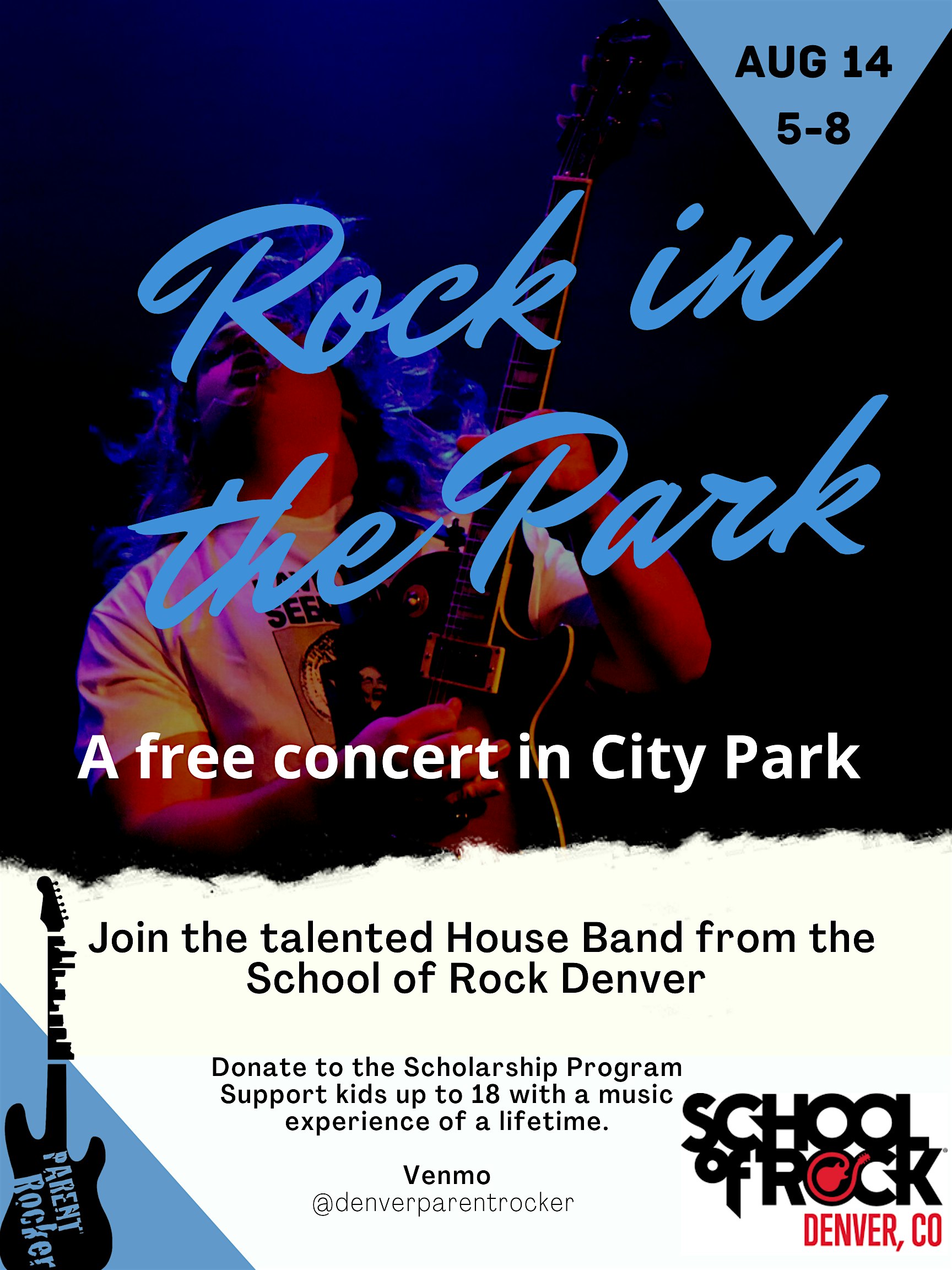 2nd Annual "Rock in the Park" Concert in City Park