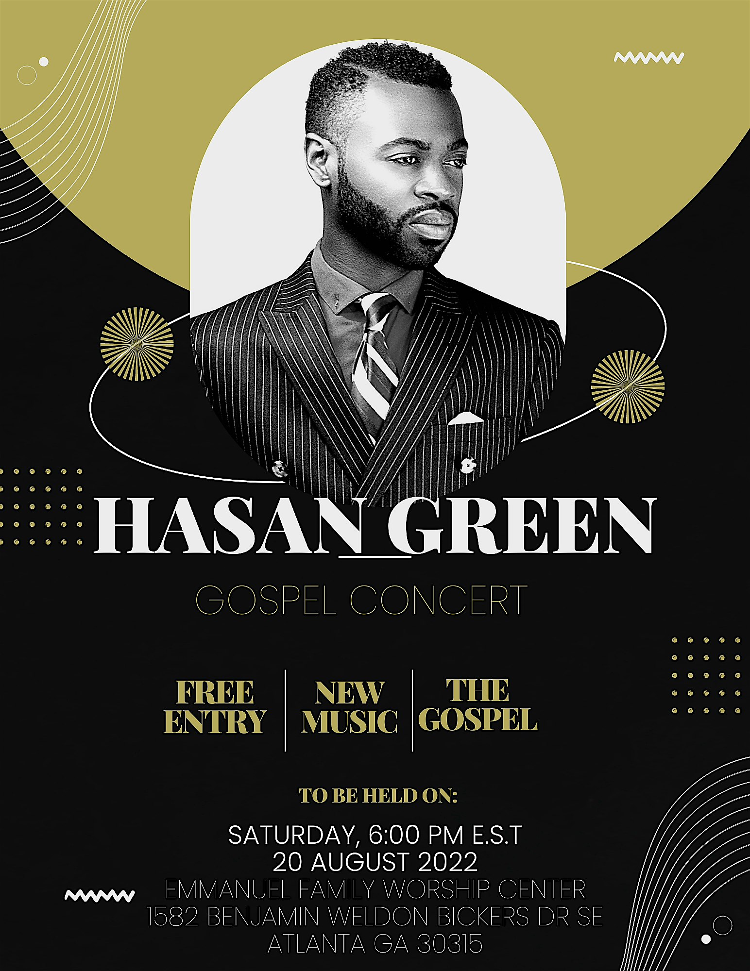 Hasan Green Free Gospel Concert