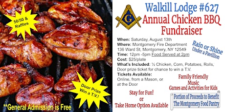 Annual Chicken BBQ Fundraiser