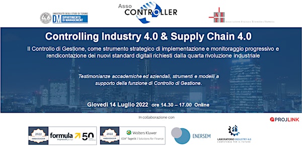 Controlling Industry 4.0 & Supply Chain 4.0