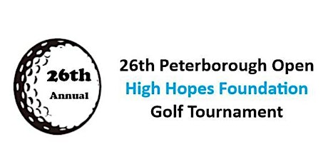 26th Annual Peterborough Open Golf Tournament primary image