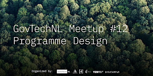GovTech NL Meetup #12 - Programme Design