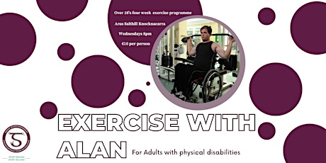 Exercise with Alan, for adults with physical disabilities