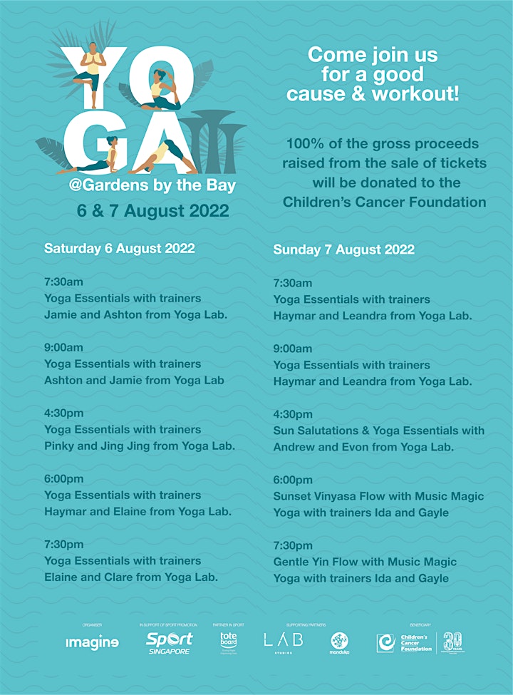 Yoga at Gardens By the Bay (6 & 7 August 2022) image