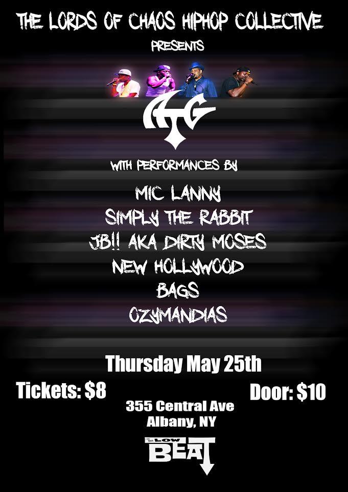Lords of Chaos Hip Hop presents - (link for online ticket sales - plz use main event 