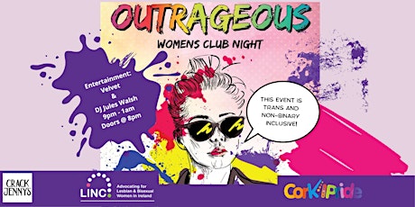 Outrageous - women's club night primary image