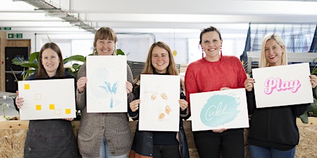 BEGINNERS PAPER SCREEN PRINTING 1 DAY WORKSHOP  primärbild