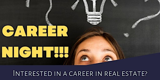 INTERESTED IN A CAREER IN REAL ESTATE? Learn how to be a Success!!!