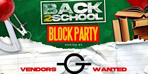 3rd Ward Back 2 School Block Party