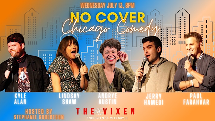 No Cover Stand-up Comedy Night at The Vixen image