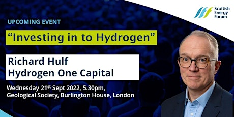 Investing into Hydrogen - with Richard Hulf, HydrogenOne  Capital