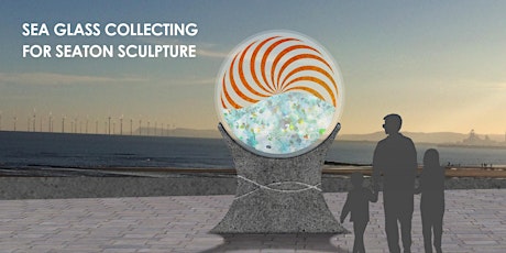 Sea glass collecting for Seaton Carew sculpture primary image