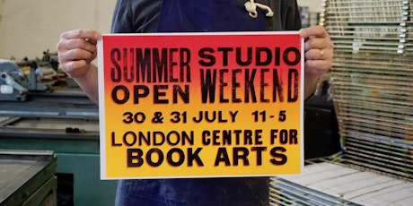 Introduction to Letterpress Printing 2: Posters tickets