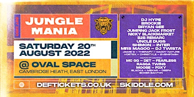 Jungle Mania Summer BBQ - All Day All Night Poster