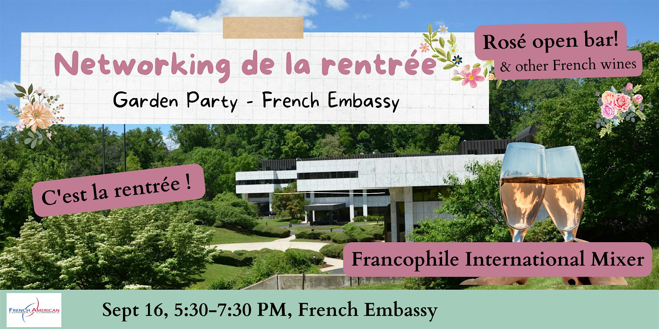 Garden Party de la Rentr\u00e9e - A networking event