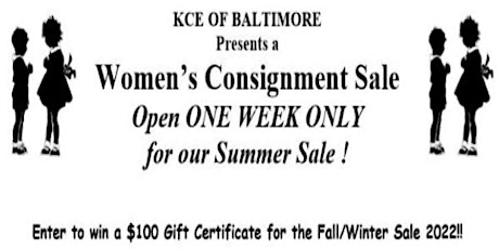 Women's Consignment Sale - ONE WEEK ONLY! Check Listing for Hours! primary image