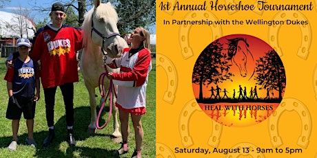 HORSESHOE TOURNAMENT FUNDRAISER FOR HEAL WITH HORSES THERAPY FARM