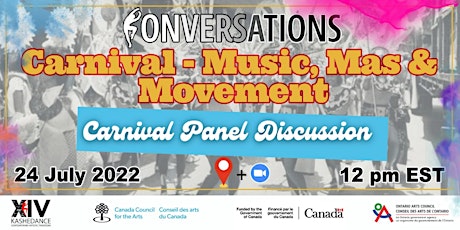 Hauptbild für Konversations: Carnival Panel Discussion (Hybrid event)