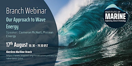 Branch Webinar: Our Approach to Wave Energy