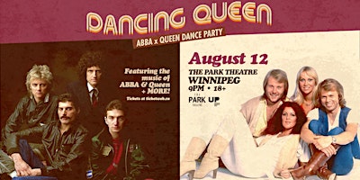 Dancing Queen: ABBA x Queen Dance Party at The Park Theatre – Winnipeg
