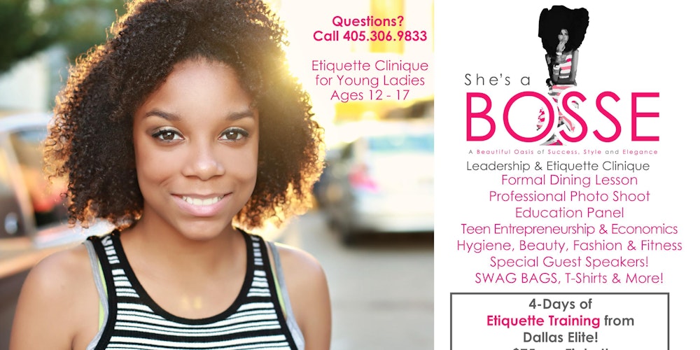 She's A BOSSE: Leadership & Etiquette Clinique - Dallas & Surrounding Areas
