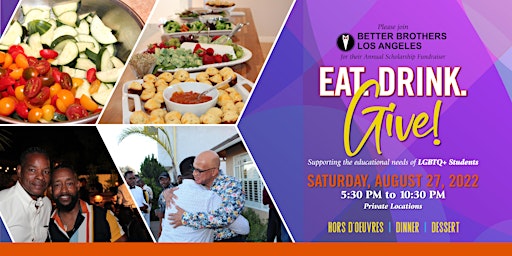 5th Annual Eat. Drink. Give: A Scholarship Fundraiser