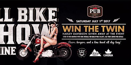 Canada Day Harley Davidson Giveaway W/ The RAD Brothers @ The Bowness Pub! primary image