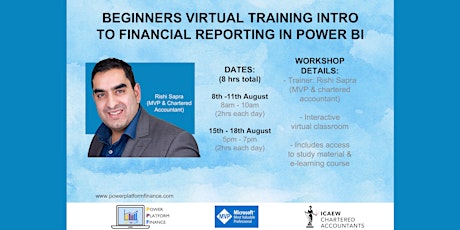PPF Virtual Training (8 Hours)- Intro to Financial Reporting with Power BI