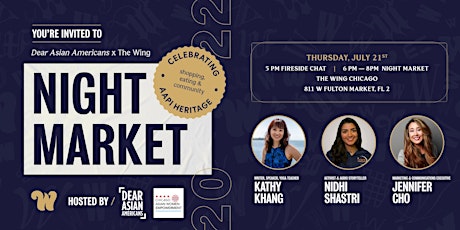 You're Invited: The Wing x Dear Asian Americans Night Market