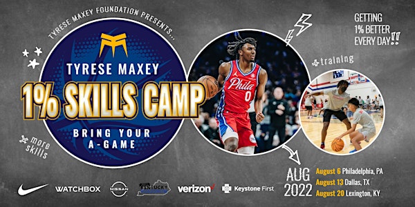 Tyrese Maxey 1% Skills Camp- Dallas, TX