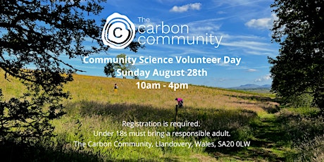 Community Science Volunteering Day with The Carbon Community
