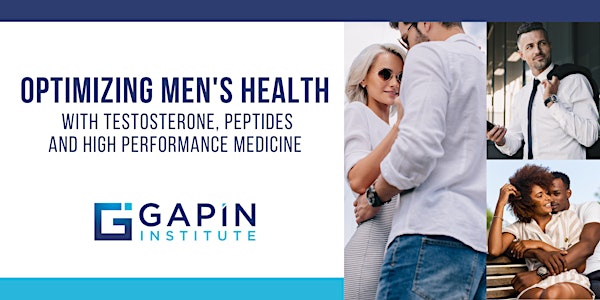 Optimizing Men's Health with Hormones, Peptides & Performance Medicine