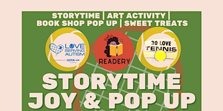Storytime Joy and Pop Up with Love Serving Autism